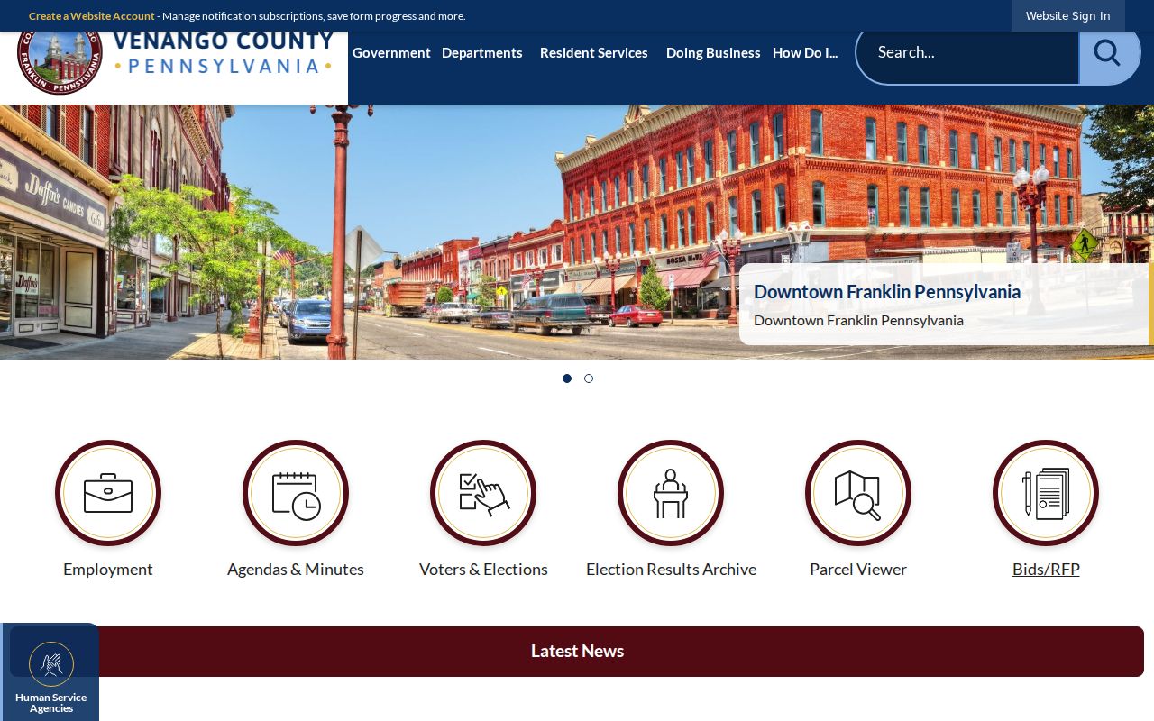 Sugarcreek Borough criminal records within the Venango County government system